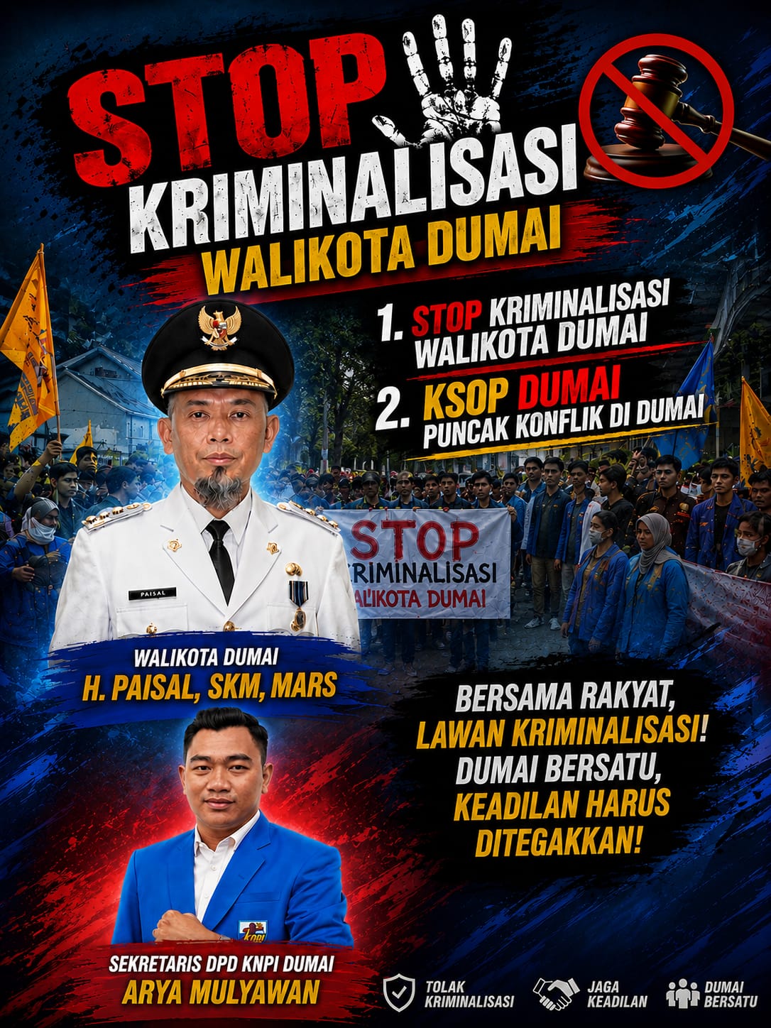 fmmnews.com | AMUUK Dumai Desak Pencopotan Kepala KSOP dan Penghentian Kriminalisasi Terkait Konflik TKBM