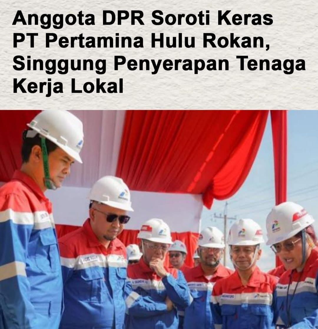 fmmnews.com | Kunjungan Kerja Komisi VI DPR RI ke Pertamina Hulu Rokan ( PHR )