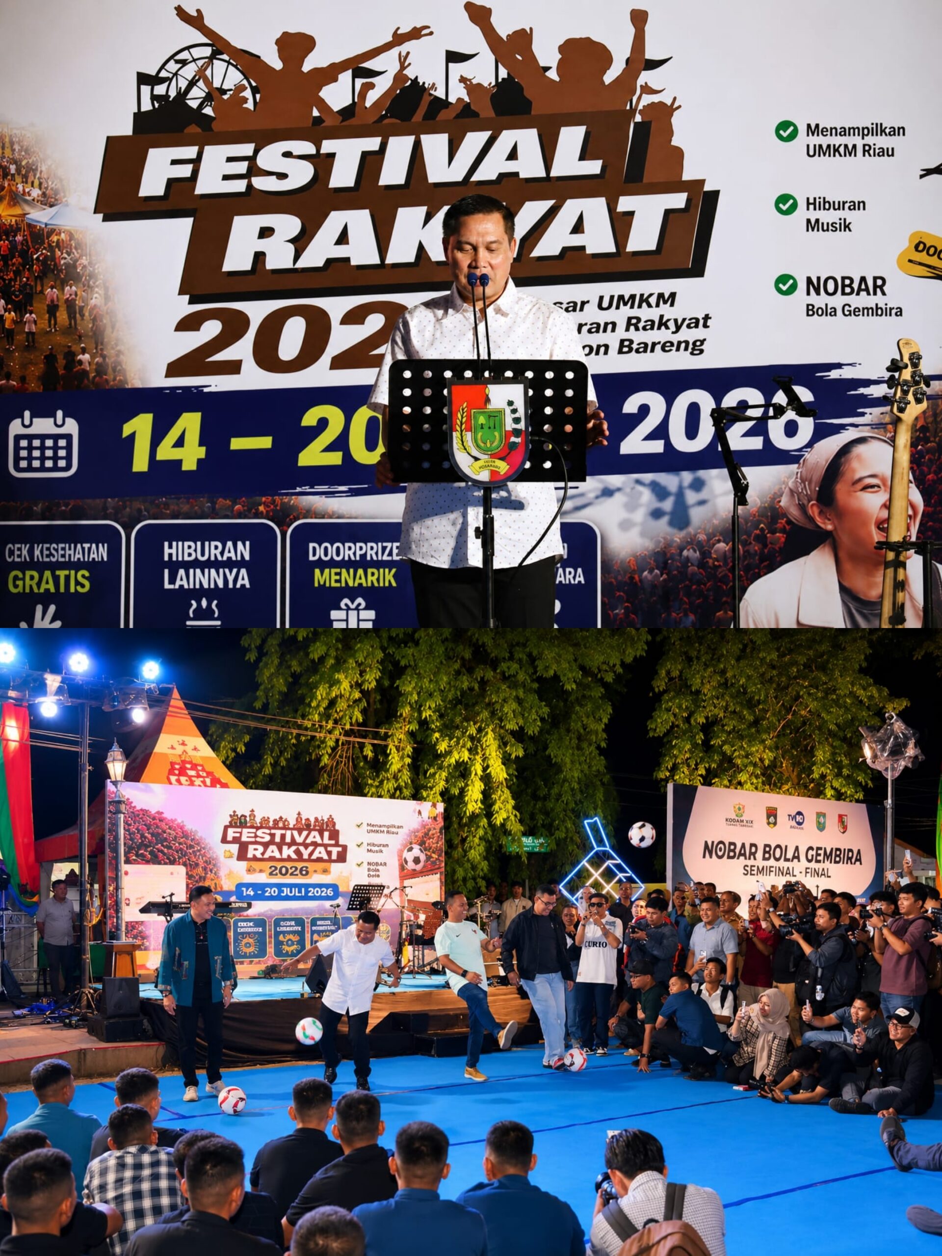 fmmnews.com | Kodam XIX Tuanku Tambusai Buka Festival Rakyat 2026, Perkuat Sinergi dan Gerakkan Ekonomi Kerakyatan