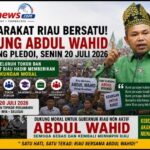fmmnews.com | Jelang Sidang Pledoi 20 Juli 2026, Masyarakat Riau Serukan Dukungan Moral bagi Abdul Wahid dengan Tetap Menghormati Proses Hukum