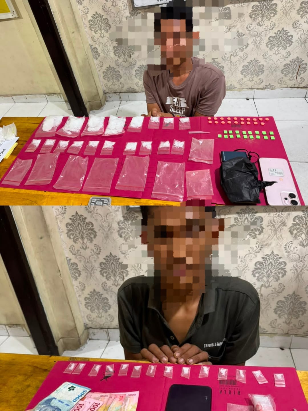  | Bongkar Jaringan Narkotika di Kandis, Polres Siak Amankan 2 Tersangka
