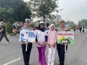  | Polantas Karib Hadir di CFD Pekanbaru, Kehadiran Polisi Disambut Hangat Masyarakat*
