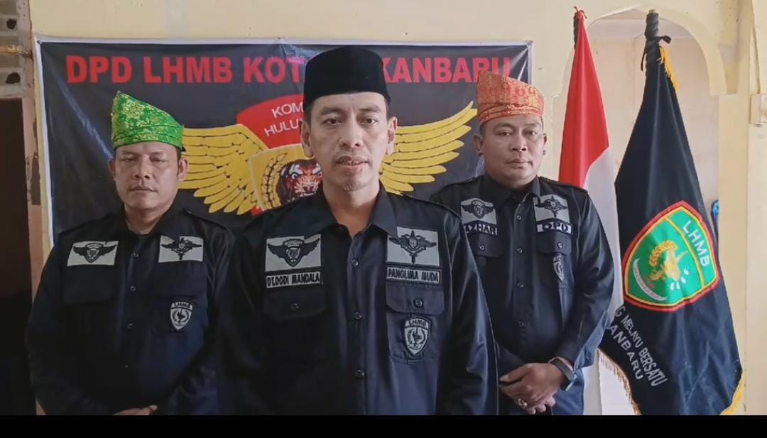  | PANGLIMA MUDA LHMB KOTA PEKANBARU MEMBERI UCAPAN SELAMAT HUT RI KE 81