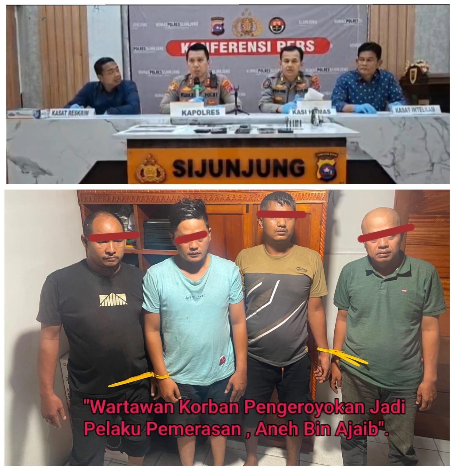 | IRONI SIJUNJUNG: WARTAWAN UNGKAP DUGAAN MAFIA BBM, DISERANG DI DEPAN POLISI MALAH JADI TERSANGKA