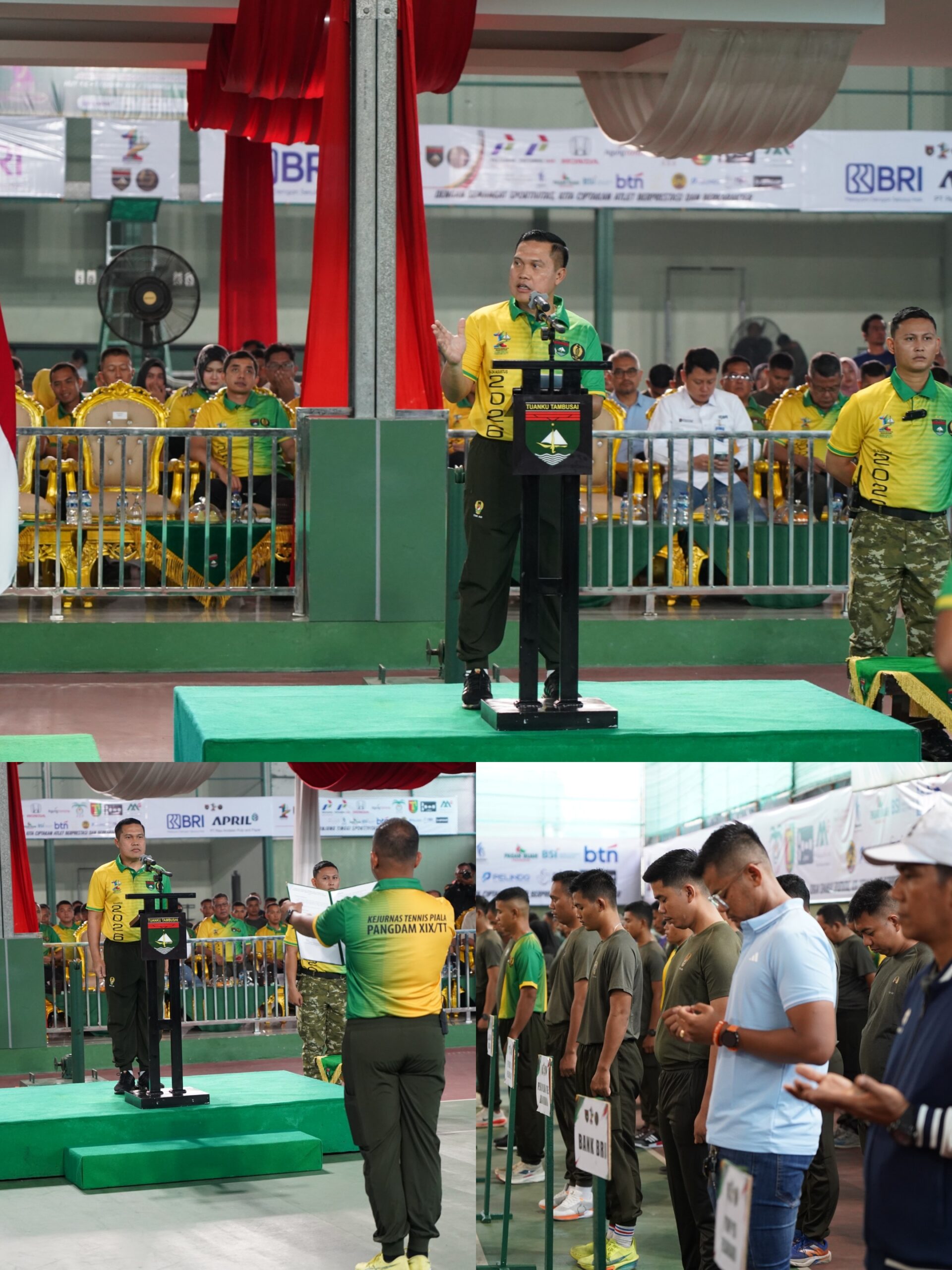  | Bukan Sekadar Tenis, Piala Pangdam XIX/TT Jadi Ajang Adu Prestasi Nasional