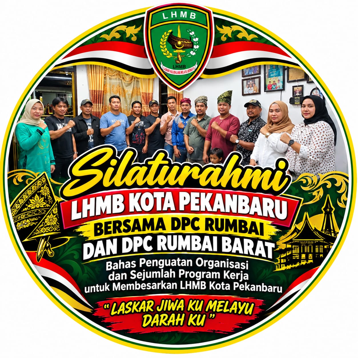 | Silaturahmi LHMB Pekanbaru Bersama DPC Rumbai dan Rumbai Barat, Bahas Penguatan Organisasi dan Sejumlah Program | Silaturahmi LHMB Pekanbaru Bersama DPC Rumbai dan Rumbai Barat, Bahas Penguatan Organisasi dan Sejumlah Program