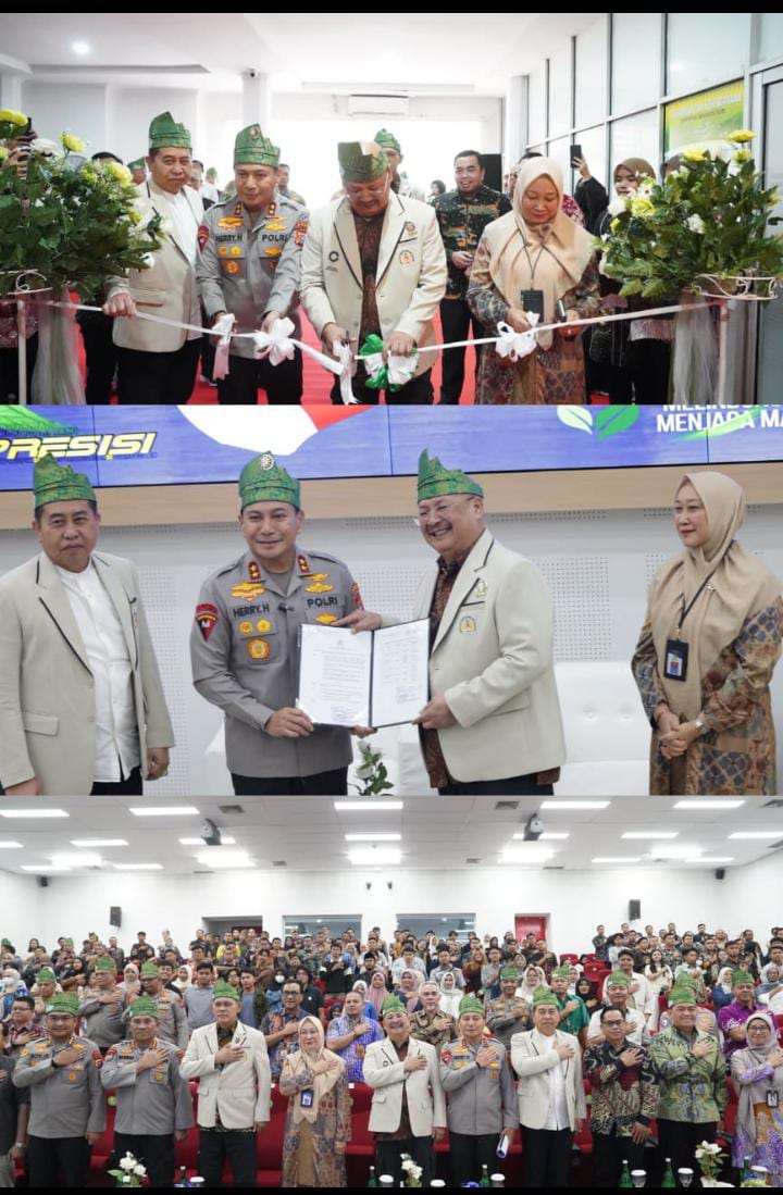 | UNRI dan Polda Riau Resmikan Pusat Studi Kepolisian dan Lingkungan, Perkuat Pemolisian Berbasis Riset | UNRI dan Polda Riau Resmikan Pusat Studi Kepolisian dan Lingkungan, Perkuat Pemolisian Berbasis Riset