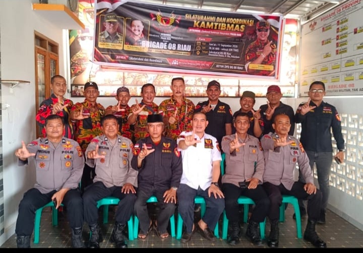 | BINMAS POLDA Ruau Gelar Silahturahmi Dan Koordinasi Bersama Brigade 08 Riau | BINMAS POLDA Ruau Gelar Silahturahmi Dan Koordinasi Bersama Brigade 08 Riau