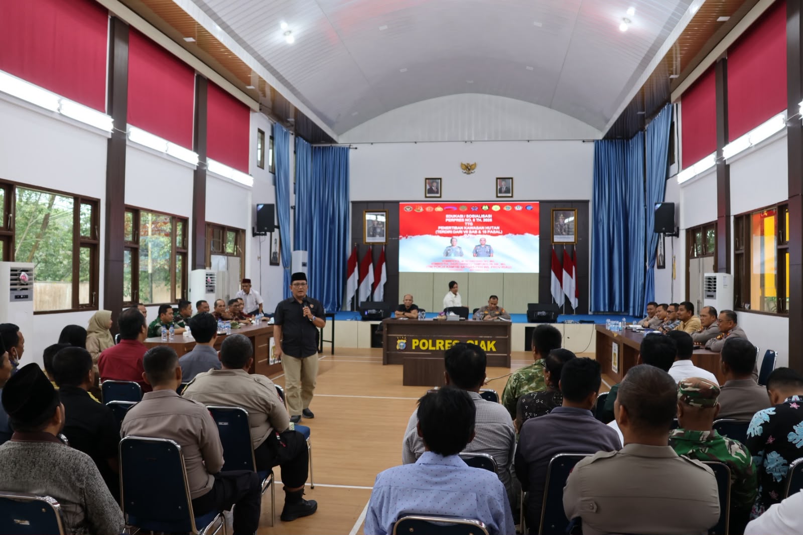 | Satgas PKH Provinsi Riau Tegaskan Komitmen Tertibkan Pengelolaan Kawasan Hutan Sesuai Perpres No. 5 Tahun 2025 | Satgas PKH Provinsi Riau Tegaskan Komitmen Tertibkan Pengelolaan Kawasan Hutan Sesuai Perpres No. 5 Tahun 2025