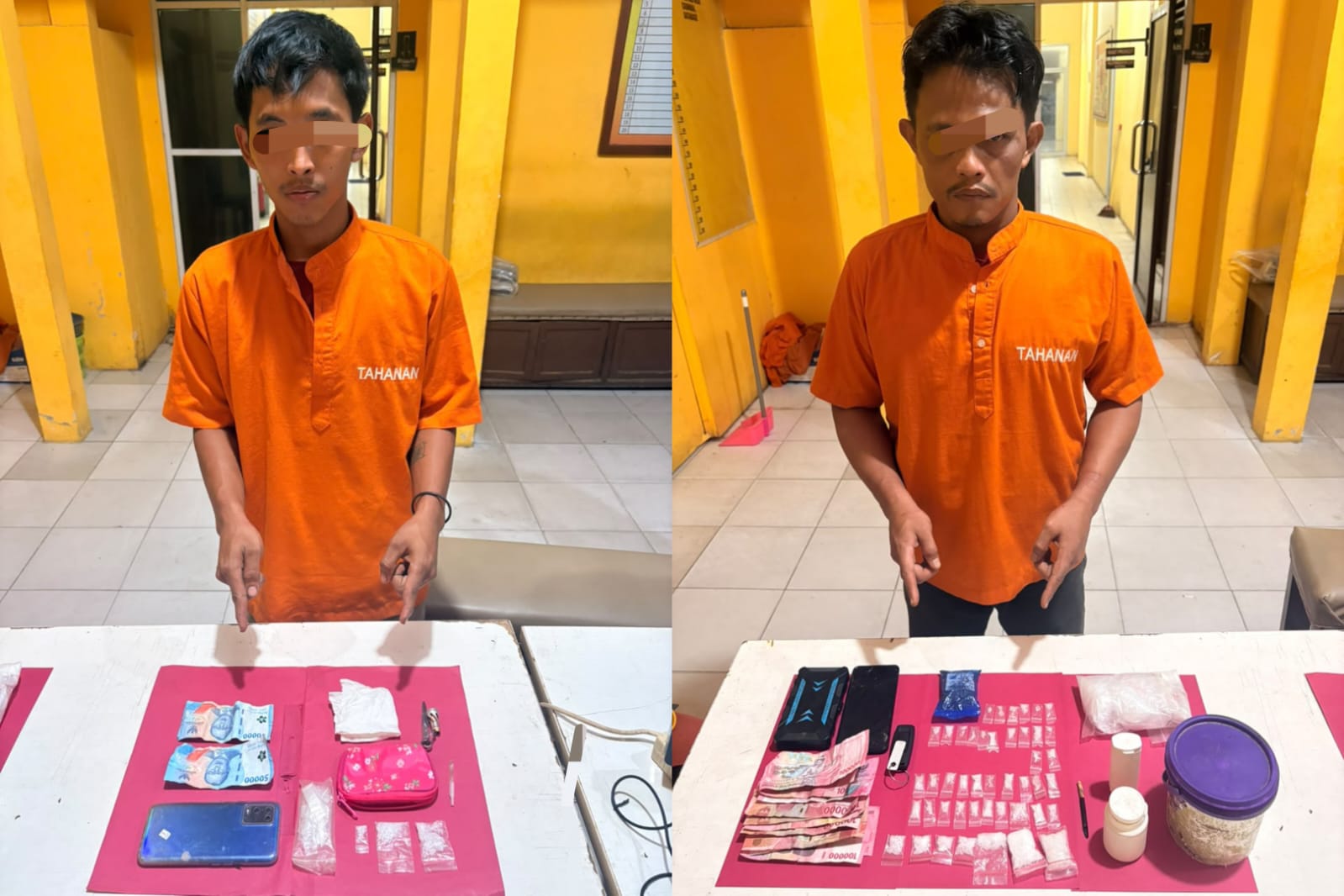 | Polsek Tapung Hilir Gerebek Pengedar Narkoba, Sita Sabu 35,73 Gram dan Ganja | Polsek Tapung Hilir Gerebek Pengedar Narkoba, Sita Sabu 35,73 Gram dan Ganja