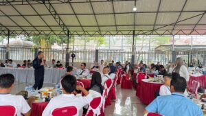  | Pererat Sinergitasi, kalapas Alexander lisman putra gelar Coffee Morning dan sarapan bersama Insan PERS