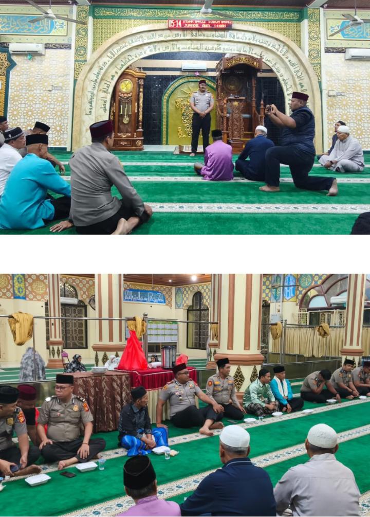 | Di Masjid Kita Sama — Polisi Bersama Masyarakat Subuh Keliling di Jl. Letnan Boyak | Di Masjid Kita Sama — Polisi Bersama Masyarakat Subuh Keliling di Jl. Letnan Boyak